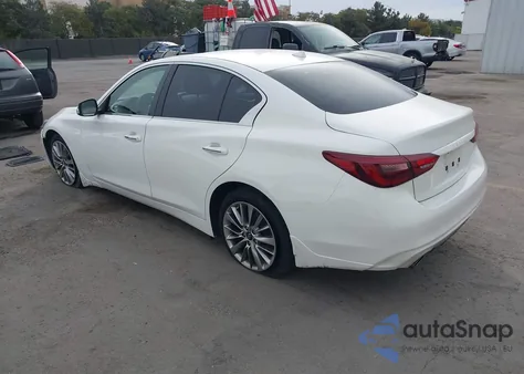 2018 Infiniti Q50 Luxe from USA, damaged, VIN JN1EV7AP2JM362646